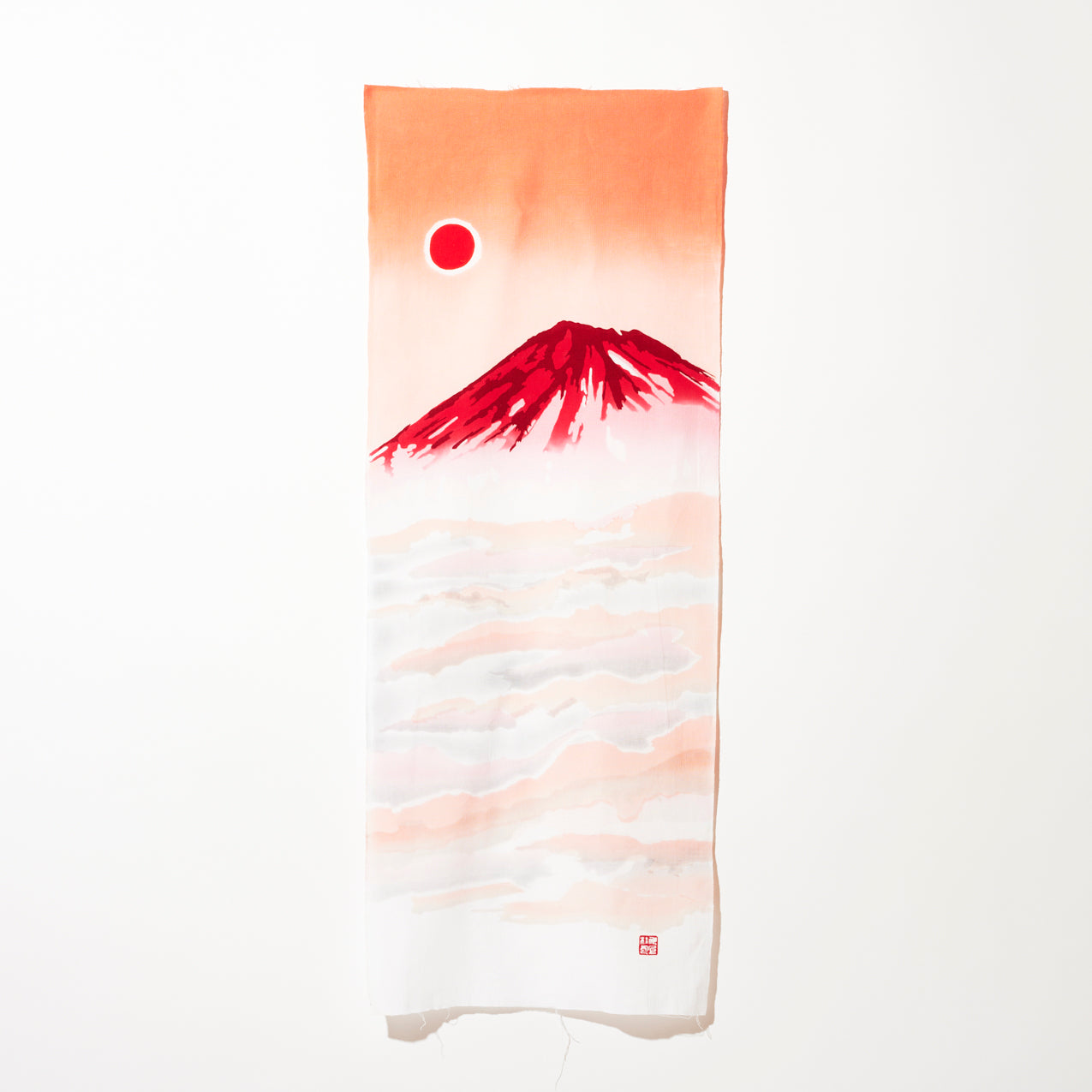 朝陽赤富士